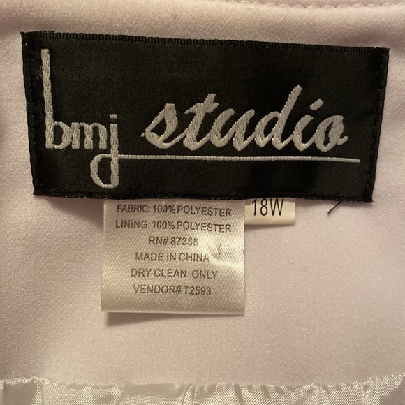 BMJ Studio Skirt Set Wedding or Mother of the Bride Size 18W - Picture 7 of 7